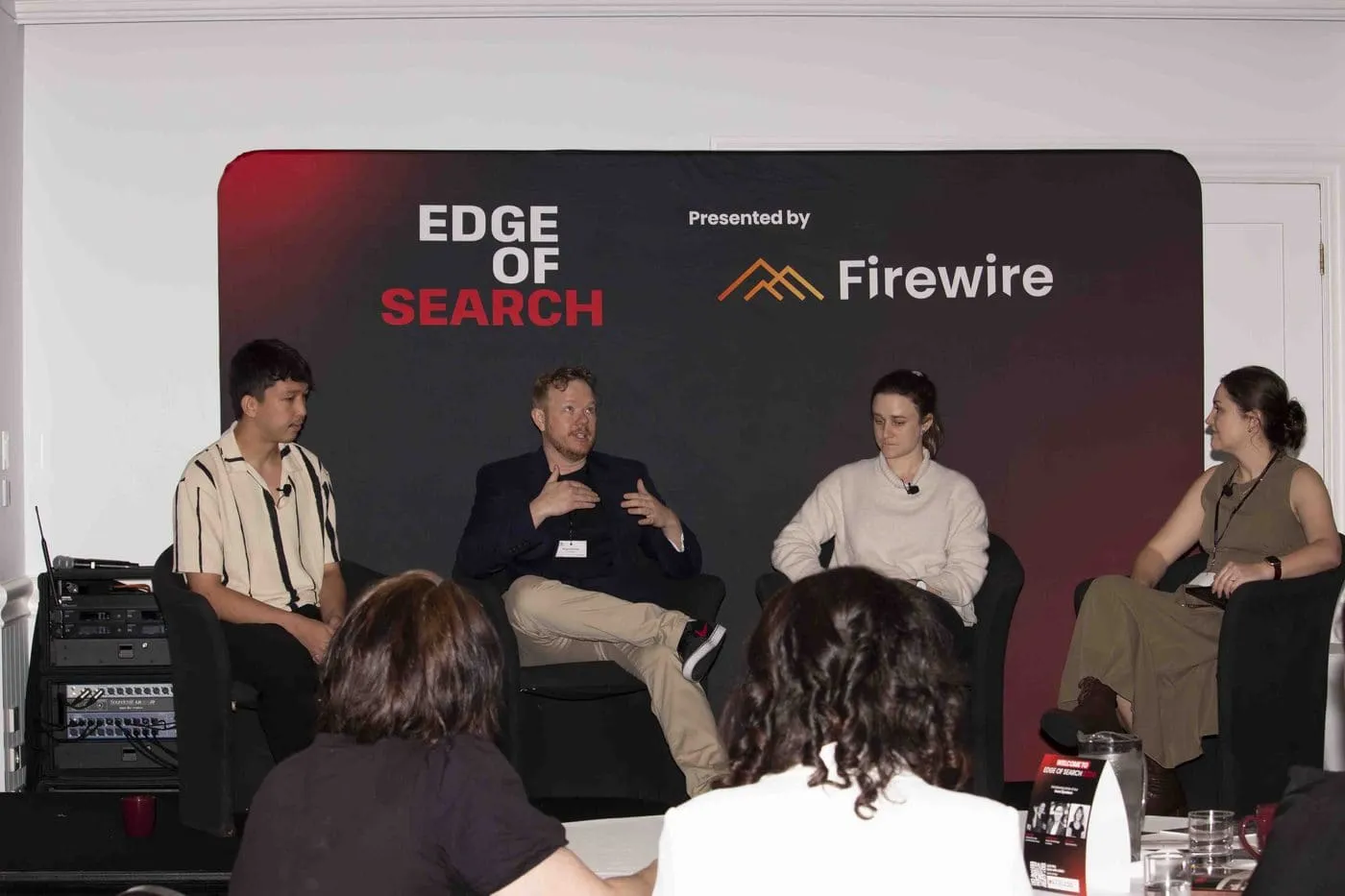 The panel, Edge of Search
