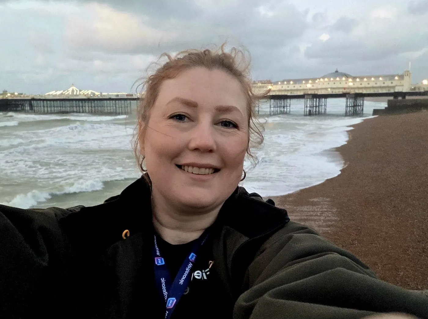 Down on the seafront, Brighton, UK