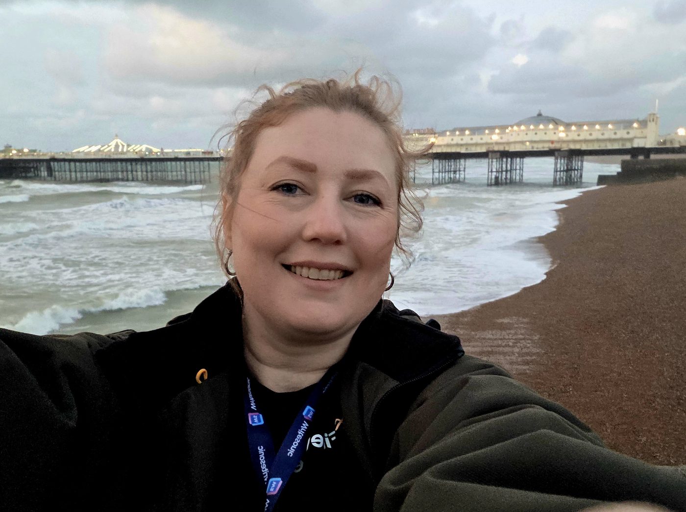 Down on the seafront, Brighton, UK