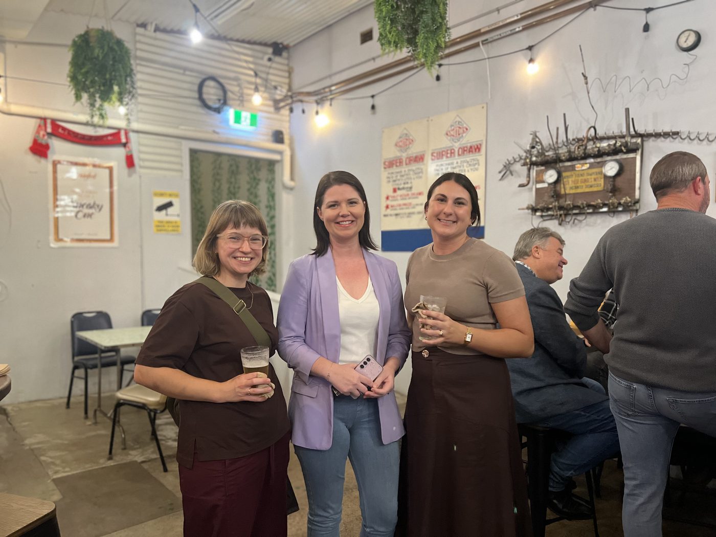 In the room, Newy SEO Beers