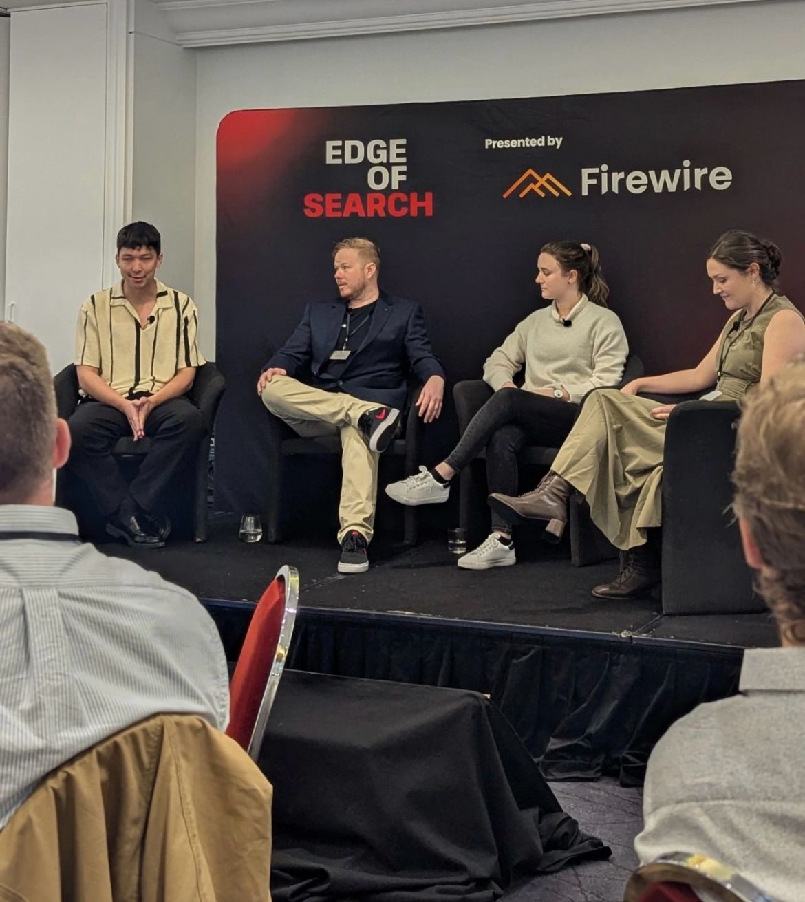 On the panel, Edge of Search